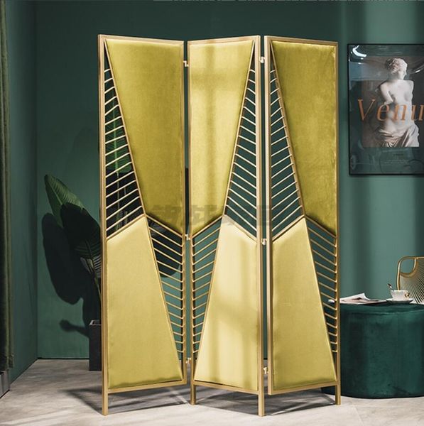 screens soundproof hollow mobile l hall large iron living room partition luxury fabric soft decoration folding screen
screens soundproof hollow mobile l hall large iron living room partition luxury fabric soft decoration folding screen