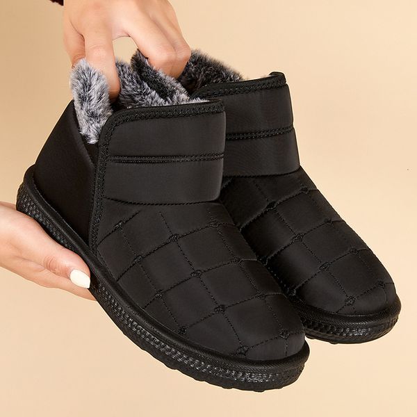 boots snow women shoes warm plush fur ankle boot winter female slip on flats casual cotton love design sneakers 221115, Black
boots snow women shoes warm plush fur ankle boot winter female slip on flats casual cotton love design sneakers 221115, Black