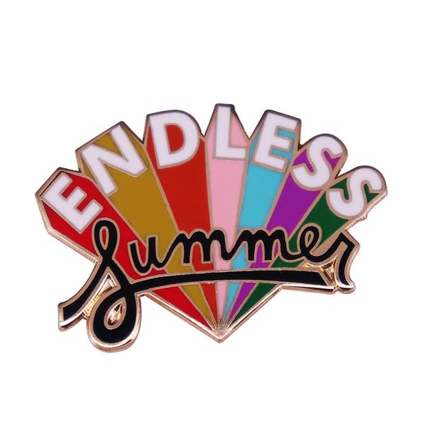 lgbt design rainbow creative endless summer pin brooch metal pins badge denim enamel lapel jewelry gay gift, Blue
lgbt design rainbow creative endless summer pin brooch metal pins badge denim enamel lapel jewelry gay gift, Blue