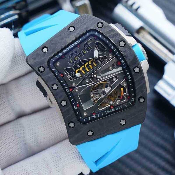 milles designer multi wristwatch function richa superclone watches rm70 01 series carbon fiber wine barrel tourbillon fully automatic, Slivery;black
milles designer multi wristwatch function richa superclone watches rm70 01 series carbon fiber wine barrel tourbillon fully automatic, Slivery;black
