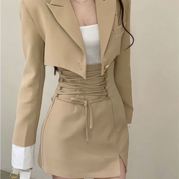two piece dress 2 set women casual y2k crop elegant jacket coats mini skirts korean fashion suits autumn blazers 221115, White
two piece dress 2 set women casual y2k crop elegant jacket coats mini skirts korean fashion suits autumn blazers 221115, White