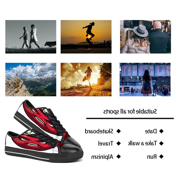 men women diy custom shoes low canvas skateboard sneakers triple black customization uv printing sports sneakers kele 74
men women diy custom shoes low canvas skateboard sneakers triple black customization uv printing sports sneakers kele 74