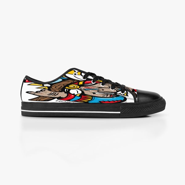 custom shoes classic canvas low cut skateboard casual triple black accept customization uv printing low mens womens sports sneakers breathab
custom shoes classic canvas low cut skateboard casual triple black accept customization uv printing low mens womens sports sneakers breathab