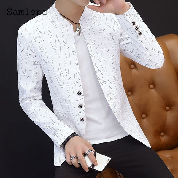 men's suits blazers plus size 3xl men elegant leisure casual european style autumn classic print jackets business man outerwear 221115, White;black
men's suits blazers plus size 3xl men elegant leisure casual european style autumn classic print jackets business man outerwear 221115, White;black