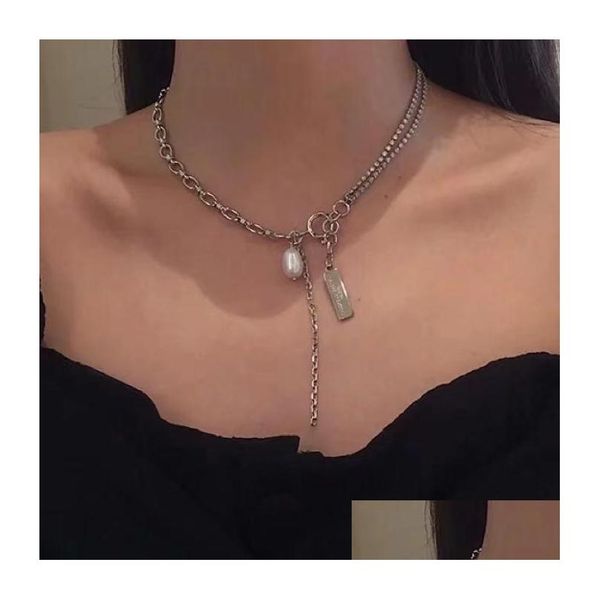 pendant necklaces titanium steel nonfading stitching style cold wind temperament necklaces clavicle simple chain girls gift drop del dh9b0, Silver
pendant necklaces titanium steel nonfading stitching style cold wind temperament necklaces clavicle simple chain girls gift drop del dh9b0, Silver