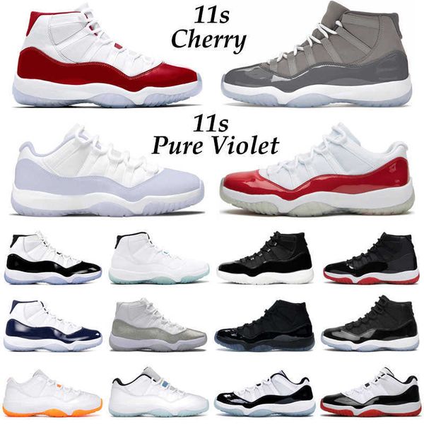 2022 jumpman 11 cherry basketball shoes men women 11s low pure violet midnight navy cool grey bred concord 45 mens trainers sport sneakers, Black
2022 jumpman 11 cherry basketball shoes men women 11s low pure violet midnight navy cool grey bred concord 45 mens trainers sport sneakers, Black