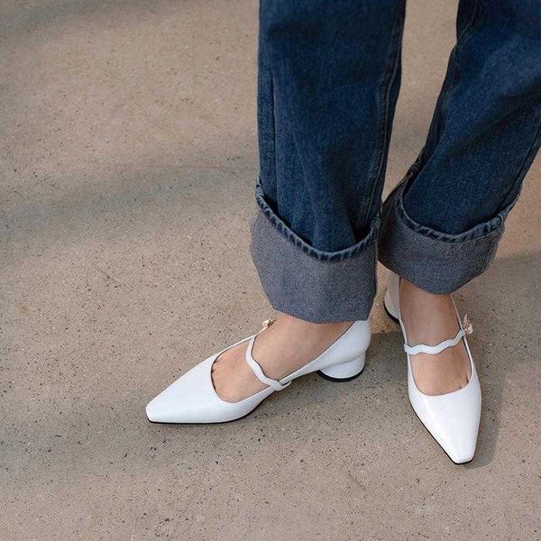 dress shoes cowhide handmade women 's summer first layer custom shallow mouth square toe thick heel mary jane, Black
dress shoes cowhide handmade women 's summer first layer custom shallow mouth square toe thick heel mary jane, Black