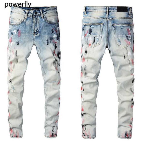 men's jeans designer fashion amirs casual pants elastic cotton youth light blue splash paint streetwear jeans
men's jeans designer fashion amirs casual pants elastic cotton youth light blue splash paint streetwear jeans