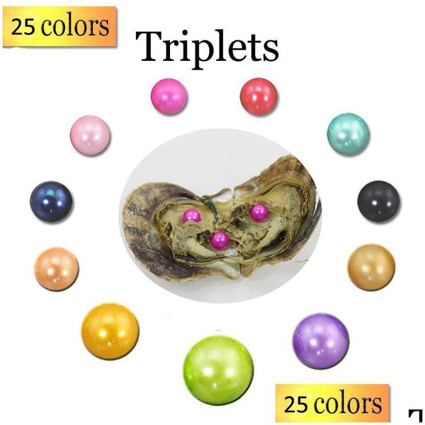 pearl wholesale diy 25 colors triplets pearl individual vacuum package 67mm saltwater round akoya oyster drop delivery jewelry dhllq, White
pearl wholesale diy 25 colors triplets pearl individual vacuum package 67mm saltwater round akoya oyster drop delivery jewelry dhllq, White