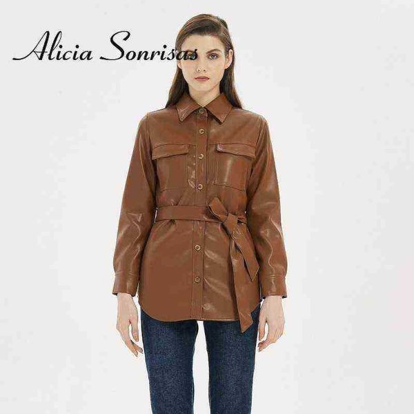women's brown soft pu leather coat midlength belt lapel large retro with blets za brand double pockets leather coat j220727, Black
women's brown soft pu leather coat midlength belt lapel large retro with blets za brand double pockets leather coat j220727, Black
