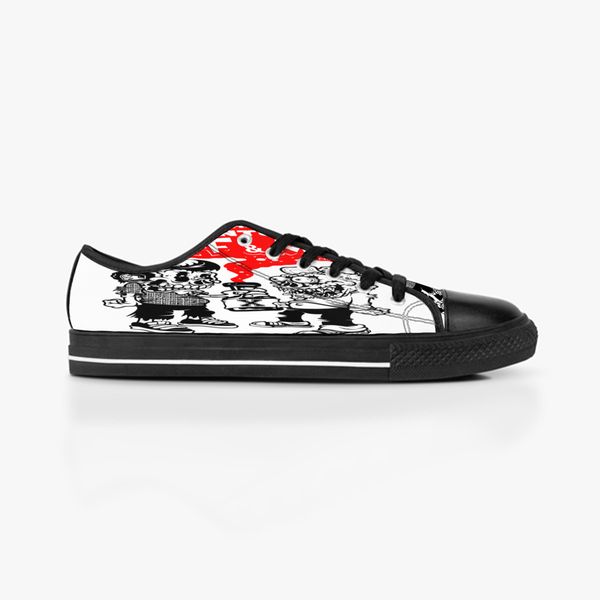 custom shoes classic canvas low cut skateboard casual triple black accept customization uv printing low mens womens sports sneakers breathab
custom shoes classic canvas low cut skateboard casual triple black accept customization uv printing low mens womens sports sneakers breathab