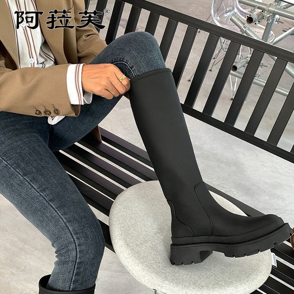 boots knee-high chelsea winter shoes chunky women fashion motorcycles designer platform gladiator warm snow botas goth lady 221115, Black
boots knee-high chelsea winter shoes chunky women fashion motorcycles designer platform gladiator warm snow botas goth lady 221115, Black