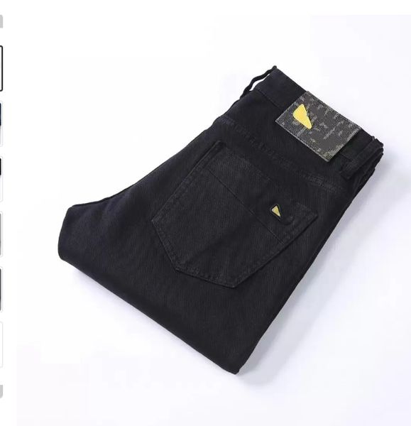 2022 hip-hop high street fashion brand jean retro torn fold stitching men's designer motorcycle riding slim pants, Blue
2022 hip-hop high street fashion brand jean retro torn fold stitching men's designer motorcycle riding slim pants, Blue