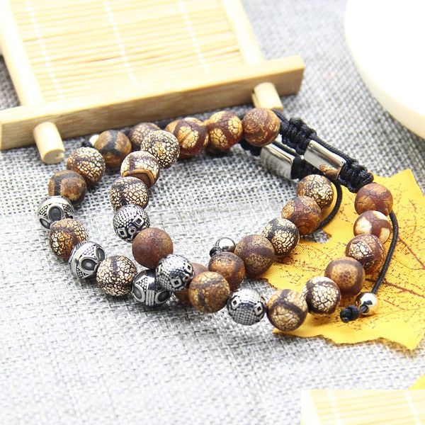 charm bracelets men stainless steel bangle bracelet wholesale 10pcs/lot 10mm natural dzi eye stone with ball bead rame bracelets dro dhgft, Golden;silver
charm bracelets men stainless steel bangle bracelet wholesale 10pcs/lot 10mm natural dzi eye stone with ball bead rame bracelets dro dhgft, Golden;silver