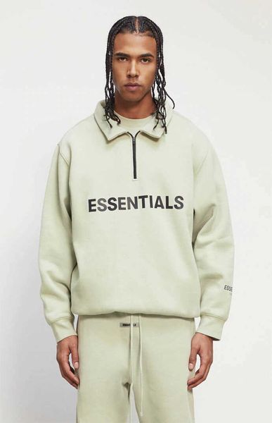 designer mens womens hoodie essentialss sweatshirts winter sweaters fear god half zipper letter round neck high sweetshirt loose casual, Black
designer mens womens hoodie essentialss sweatshirts winter sweaters fear god half zipper letter round neck high sweetshirt loose casual, Black