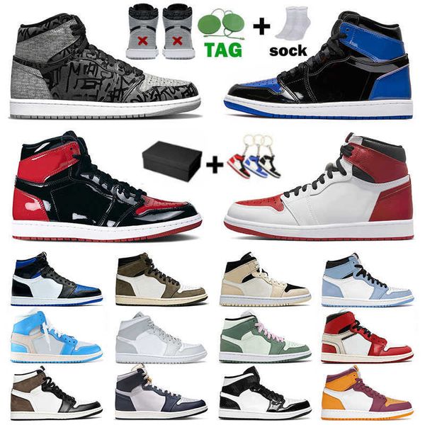with box jumpman 1 1s mens womens basketball shoes panda heritage patent bred cactus jack mid carbon fiber dutch green designer sports jorda, Black
with box jumpman 1 1s mens womens basketball shoes panda heritage patent bred cactus jack mid carbon fiber dutch green designer sports jorda, Black