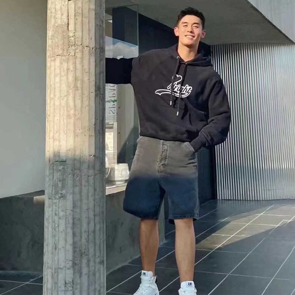 men hoody fashion amri hoodie designer cotton hooded sweater letter felt patch winter loose medium couple coat casual sweatshirt amii star p, Black
men hoody fashion amri hoodie designer cotton hooded sweater letter felt patch winter loose medium couple coat casual sweatshirt amii star p, Black