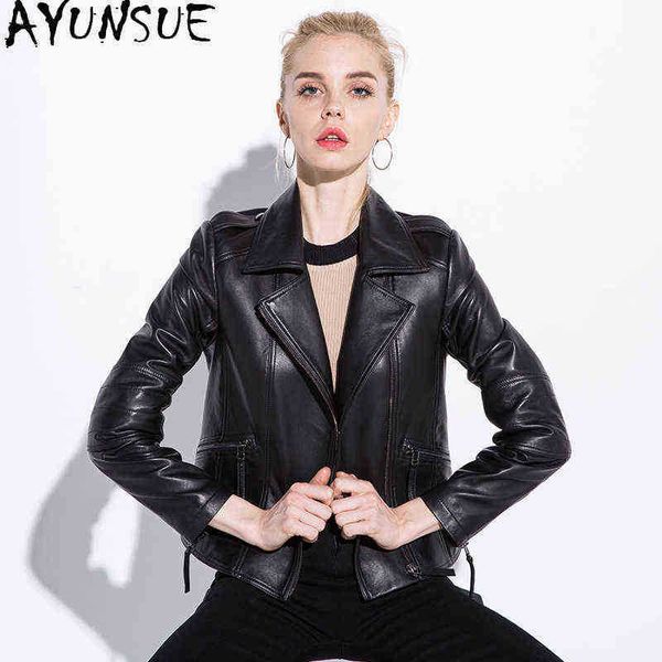 ayunsue real sheepskin coat women real leather jackets famale short fashion autumn jackets ladies blouson cuir femme sqq73 j220727, Black
ayunsue real sheepskin coat women real leather jackets famale short fashion autumn jackets ladies blouson cuir femme sqq73 j220727, Black