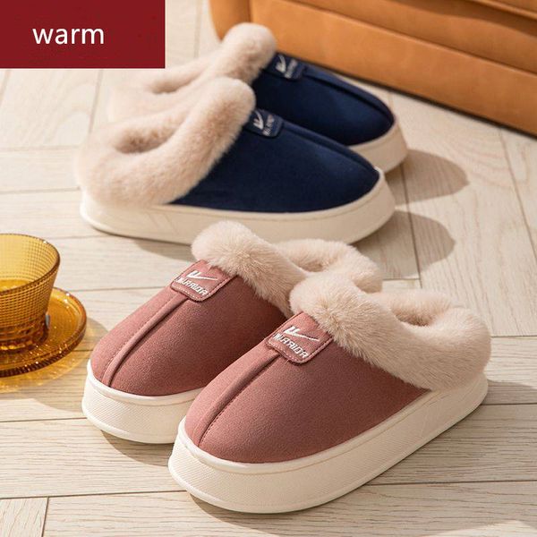 winter cotton slippers fashion thick sole warm home comfortable casual warm floor quiet, Black
winter cotton slippers fashion thick sole warm home comfortable casual warm floor quiet, Black