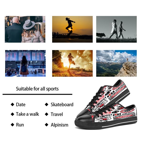 diy custom shoes classic canvas skateboard casual accept triple black customization uv printing low cut mens womens sports sneakers waterpro
diy custom shoes classic canvas skateboard casual accept triple black customization uv printing low cut mens womens sports sneakers waterpro