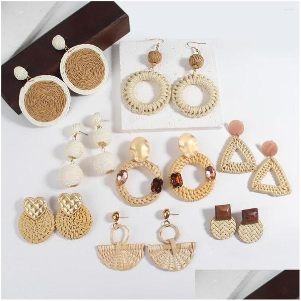 dangle chandelier dangle earrings aensoa handmade wooden rattan knit drop for women geometric round triangle braid pendent beach j dhpnr, Silver
dangle chandelier dangle earrings aensoa handmade wooden rattan knit drop for women geometric round triangle braid pendent beach j dhpnr, Silver