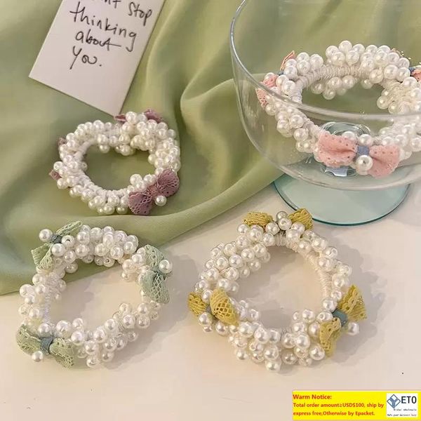 temperament bow pearl circle simple headrope ins rope female rubber band tie fairy ornament headdress
temperament bow pearl circle simple headrope ins rope female rubber band tie fairy ornament headdress