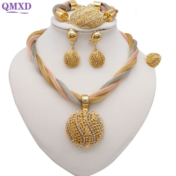 wedding jewelry sets design fine dubai african gold color for women necklace set indian costume gifts 221115, Slivery;golden
wedding jewelry sets design fine dubai african gold color for women necklace set indian costume gifts 221115, Slivery;golden