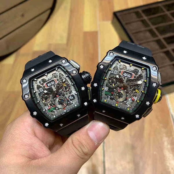 new chronograph mechanical wrist watches rm11-03 luxury mens mechanics business leisure rm11-03 fully automatic mechanical ceramic tape tren, Slivery;brown
new chronograph mechanical wrist watches rm11-03 luxury mens mechanics business leisure rm11-03 fully automatic mechanical ceramic tape tren, Slivery;brown