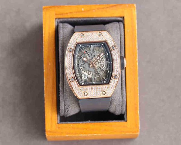 alluxury mens mechanics watch richa iced out men automatic es mechanical sport wrist stainless steel case silicone brand clock with nomal b, Slivery;golden
alluxury mens mechanics watch richa iced out men automatic es mechanical sport wrist stainless steel case silicone brand clock with nomal b, Slivery;golden