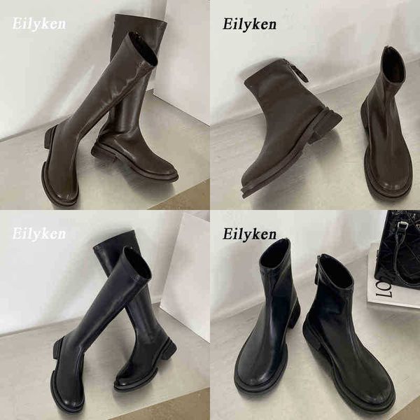 boots eilyken round toe women boots soft pu leather long platform boot footwear fashion spring winter zipper ladies shoes 220913, Black
boots eilyken round toe women boots soft pu leather long platform boot footwear fashion spring winter zipper ladies shoes 220913, Black