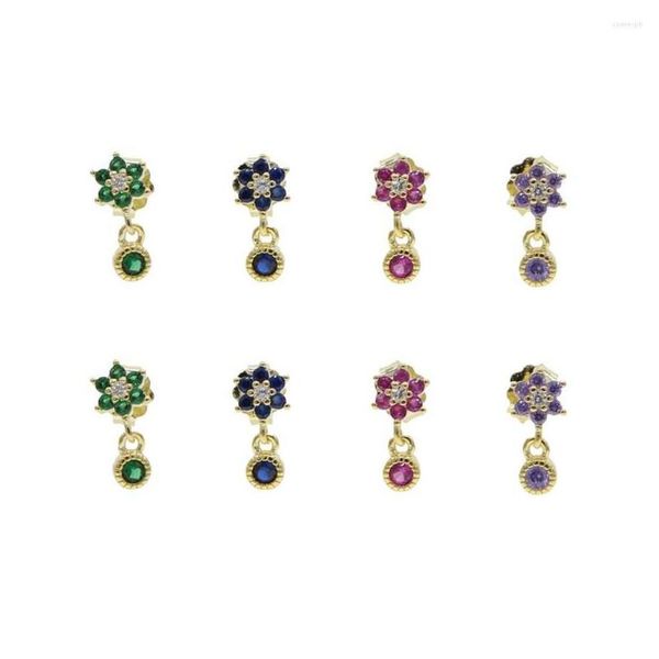 dangle chandelier dangle earrings fashion style sweet colorf flower for women girls cute crystal mini drop charm party jewelry gif dh645, Silver
dangle chandelier dangle earrings fashion style sweet colorf flower for women girls cute crystal mini drop charm party jewelry gif dh645, Silver