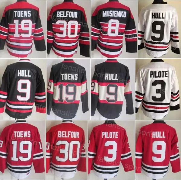 men retro ice hockey vintage 3 pierre pilote jersey 9 bobby hull 8 bill mosienko 19 jonathan toews 30 ed belfour 10 patrick sharp embroidery, Black;red
men retro ice hockey vintage 3 pierre pilote jersey 9 bobby hull 8 bill mosienko 19 jonathan toews 30 ed belfour 10 patrick sharp embroidery, Black;red