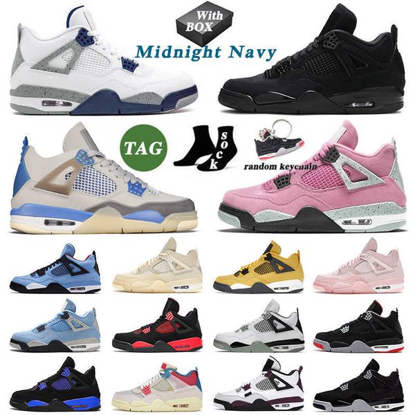 nk shoe basketball shoes sports sneakers trainers midnight navy bred cactus jack black cat blue thunder sail pink with box jumpman 4 4s iv m, Black;white
nk shoe basketball shoes sports sneakers trainers midnight navy bred cactus jack black cat blue thunder sail pink with box jumpman 4 4s iv m, Black;white