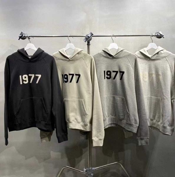 designer hoodie warm essentials hooded hoodies sweater suit mens womens fashion streetwear pullover season 1977 flocked letter hooded hoodie, Black
designer hoodie warm essentials hooded hoodies sweater suit mens womens fashion streetwear pullover season 1977 flocked letter hooded hoodie, Black