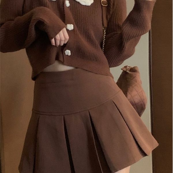 two piece dress korean style knitted suit womens autumn winter warm mini skirts trend chic elegant sweater skirt and cropped set 221115, White
two piece dress korean style knitted suit womens autumn winter warm mini skirts trend chic elegant sweater skirt and cropped set 221115, White