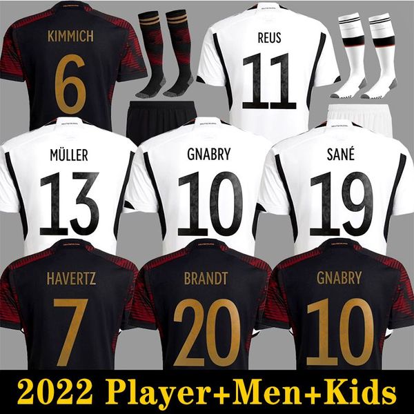 2022 germanies soccer jerseys sane hummels kroos werner muller germane football shirt gotze gnabry reus musiala 22 23 men kids kit long slee, Black;yellow
2022 germanies soccer jerseys sane hummels kroos werner muller germane football shirt gotze gnabry reus musiala 22 23 men kids kit long slee, Black;yellow