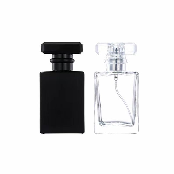 100pcs 30ml l transparent black glass empty perfume bottle atomizer spray can be filled bottle box f3058
100pcs 30ml l transparent black glass empty perfume bottle atomizer spray can be filled bottle box f3058