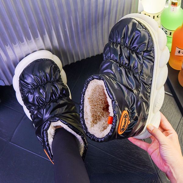 boots winter for women thick heels high cotton shoes woman waterproof down cloth soft plush outdoor couple snow 221114, Black
boots winter for women thick heels high cotton shoes woman waterproof down cloth soft plush outdoor couple snow 221114, Black