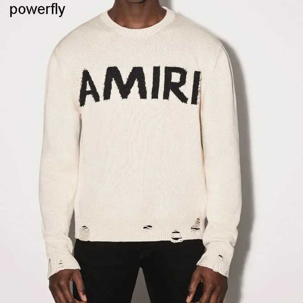 men's sweaters designer amirs fashion brand winter couple loose round neck male streetwear sweater, White;black
men's sweaters designer amirs fashion brand winter couple loose round neck male streetwear sweater, White;black