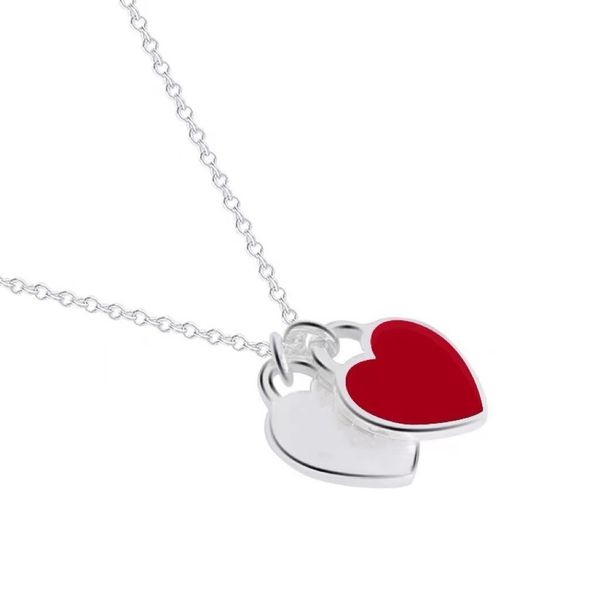 european and american peach heart necklace charming designer women's pendant 18k gold original jewelry gift 316l stainless steel factor, Silver
european and american peach heart necklace charming designer women's pendant 18k gold original jewelry gift 316l stainless steel factor, Silver