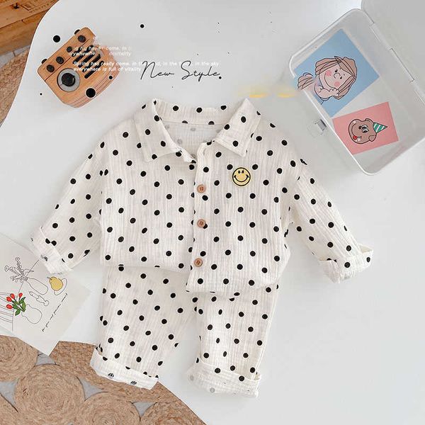 pajamas milancel 2021 autumn new baby pajama set linen boys sleeper wear girls sleeping set smile face clothing t221013, Blue;red
pajamas milancel 2021 autumn new baby pajama set linen boys sleeper wear girls sleeping set smile face clothing t221013, Blue;red