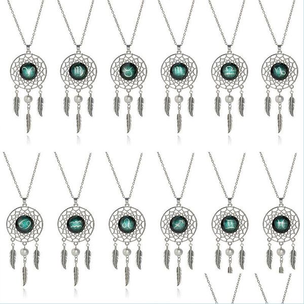 pendant necklaces long chains dream catcher necklace handmade bohemia 12 zodiac women jewely gift drop delivery jewelry necklaces pen dhkj2, Silver
pendant necklaces long chains dream catcher necklace handmade bohemia 12 zodiac women jewely gift drop delivery jewelry necklaces pen dhkj2, Silver