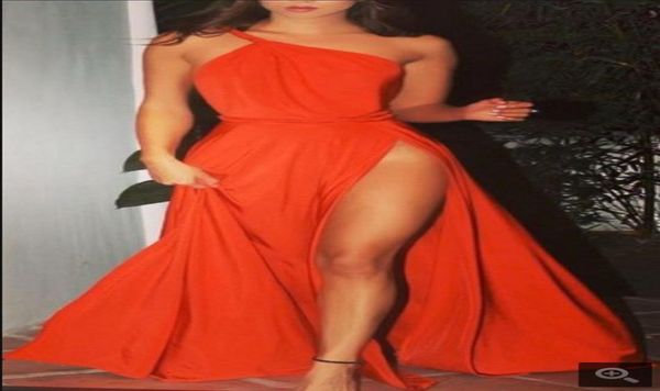 2020 new fashion orange prom dresses evening wear one shoulder pleats high leg split draped chiffon formal celebrity runway gowns 1235180, Black
2020 new fashion orange prom dresses evening wear one shoulder pleats high leg split draped chiffon formal celebrity runway gowns 1235180, Black