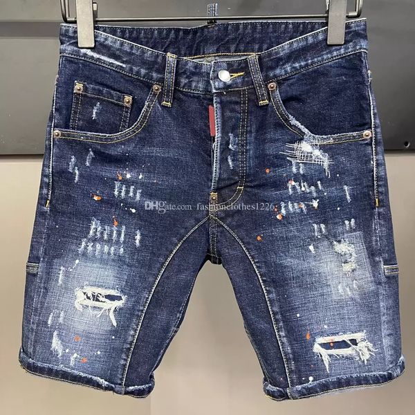 2022 mens short men's jeans jeans straight holes tight denim pants casual cotton summer designer europe and america style 999, Blue
2022 mens short men's jeans jeans straight holes tight denim pants casual cotton summer designer europe and america style 999, Blue
