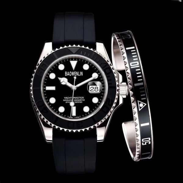 watch ym 42 mm rubber belt resistance diving crime dial 2813 nautical style automatic luxury watches men wristwatches iced out mon227d, Slivery;brown
watch ym 42 mm rubber belt resistance diving crime dial 2813 nautical style automatic luxury watches men wristwatches iced out mon227d, Slivery;brown