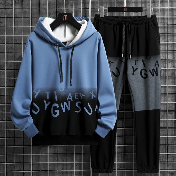 men's tracksuits casual tracksuit men hooded outfit sets spring autumn mens harajuku set hoodiepants 2pcs jogging sports suit print clo, Gray
men's tracksuits casual tracksuit men hooded outfit sets spring autumn mens harajuku set hoodiepants 2pcs jogging sports suit print clo, Gray