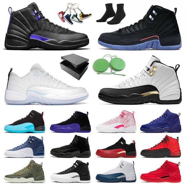 2021 bred patent jumpman 12 12s women men basketball shoes bowl ice cream low easter royalty stone blue sports sneakers utility flu game, Black
2021 bred patent jumpman 12 12s women men basketball shoes bowl ice cream low easter royalty stone blue sports sneakers utility flu game, Black