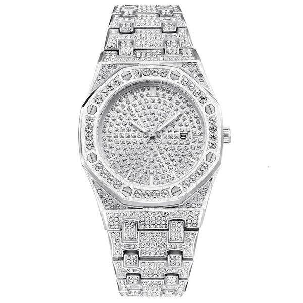 bling diamond watch for men iced out luxury mens quartz watches man dress wristwatch silver stainless steel relogio masculino sh19304i, Slivery;brown
bling diamond watch for men iced out luxury mens quartz watches man dress wristwatch silver stainless steel relogio masculino sh19304i, Slivery;brown