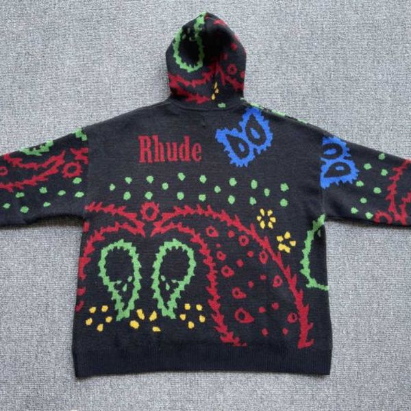 men's hoodies sweatshirts fleece rhude knitted retro jacquard cashew flower pullover hooded sweater men women high street casual pullov, Black
men's hoodies sweatshirts fleece rhude knitted retro jacquard cashew flower pullover hooded sweater men women high street casual pullov, Black