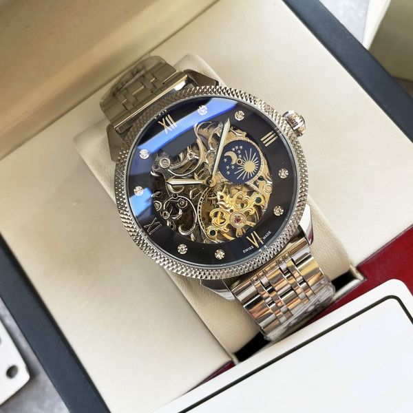 business mens watch 42mm automatic designer watches stainless steel strap mechanical wristwatches luminous 5atm waterproof sapphire watchs m, Slivery;brown
business mens watch 42mm automatic designer watches stainless steel strap mechanical wristwatches luminous 5atm waterproof sapphire watchs m, Slivery;brown